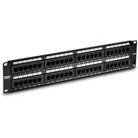 Trendnet TC-P48C6 Panel de parches de 48 puertos Cat.6 2U